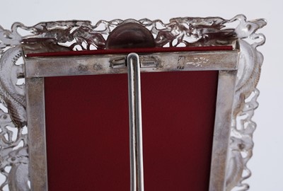 Lot 36 - A pair of late 19th Century Chinese silver photograph frames
