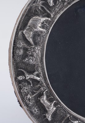 Lot 32 - A late 19th Century Indian silver mounted photograph frame