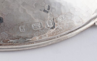 Lot 40 - A Great War period silver dish
