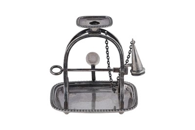 Lot 78 - An Edwardian/George V silver wax jack