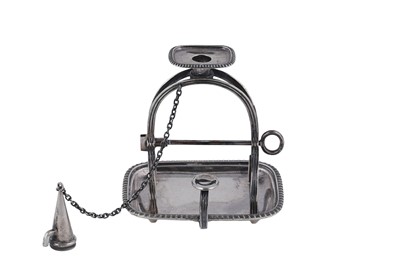 Lot 78 - An Edwardian/George V silver wax jack