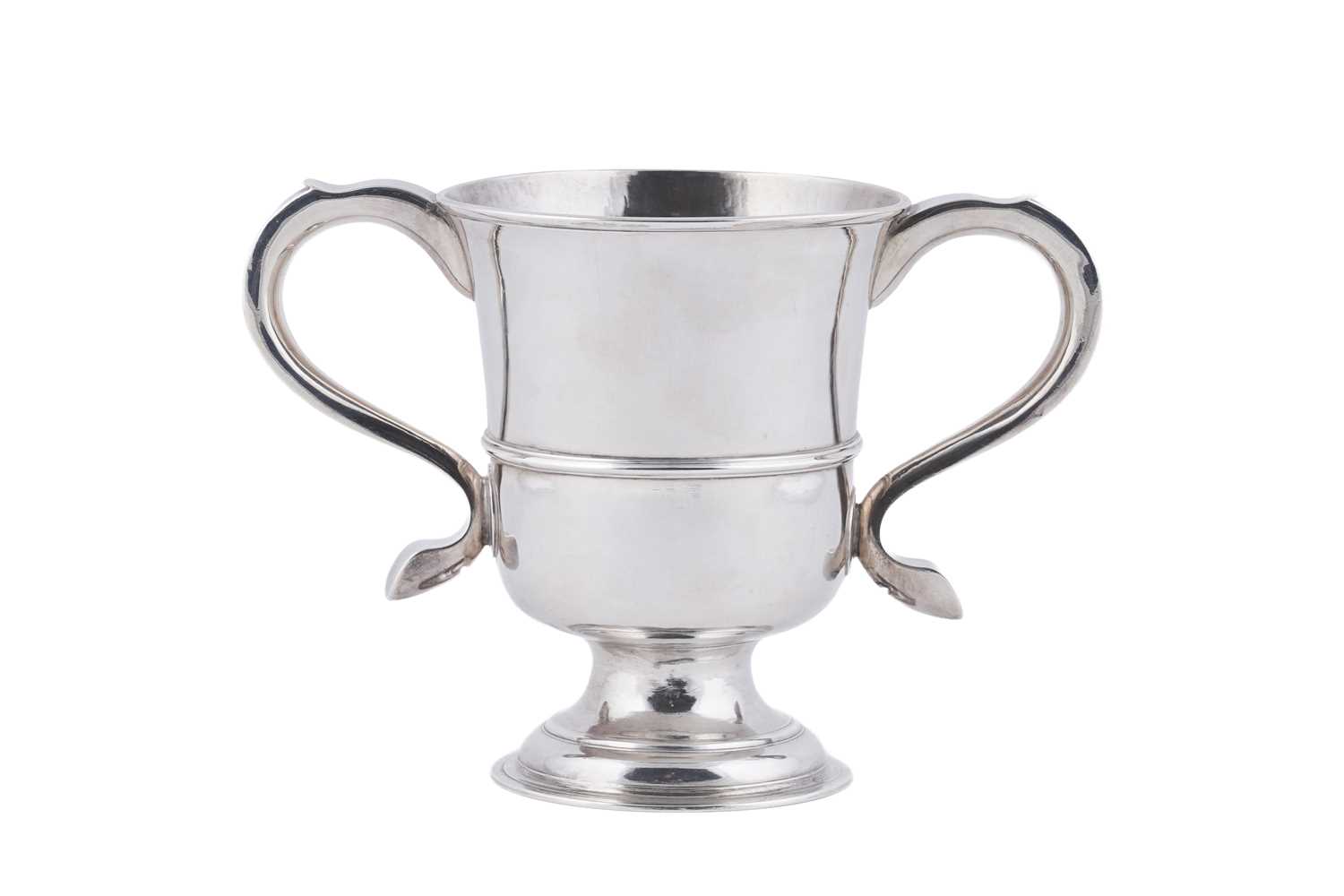 Lot 81 - A late George II silver two handled cup