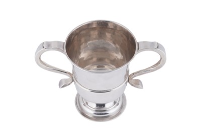 Lot 81 - A late George II silver two handled cup