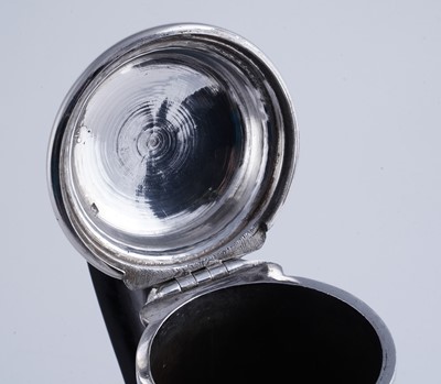 Lot 82 - A George II silver coffee pot