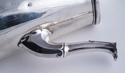 Lot 82 - A George II silver coffee pot