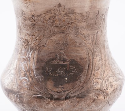 Lot 99 - A Victorian silver Christening mug