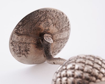 Lot 100 - A late Victorian Scottish silver tot cup