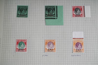 Lot 427 - GVI 1937-1951 mounted mint Commonwealth stamps