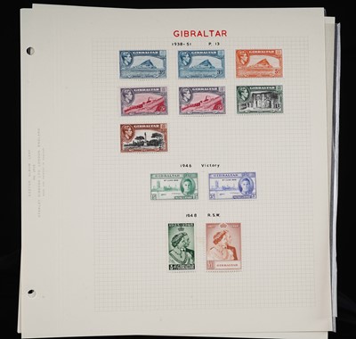Lot 431 - George VI Commonwealth definitive, Victory and Silver Wedding issues