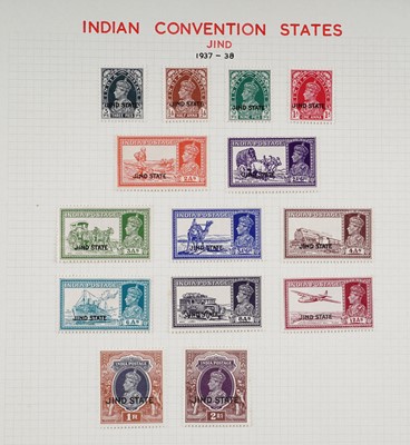 Lot 435 - Indian Convention States George VI definitives