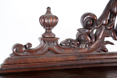 Lot 1063 - A 19th Century Northern European carved oak cabinet