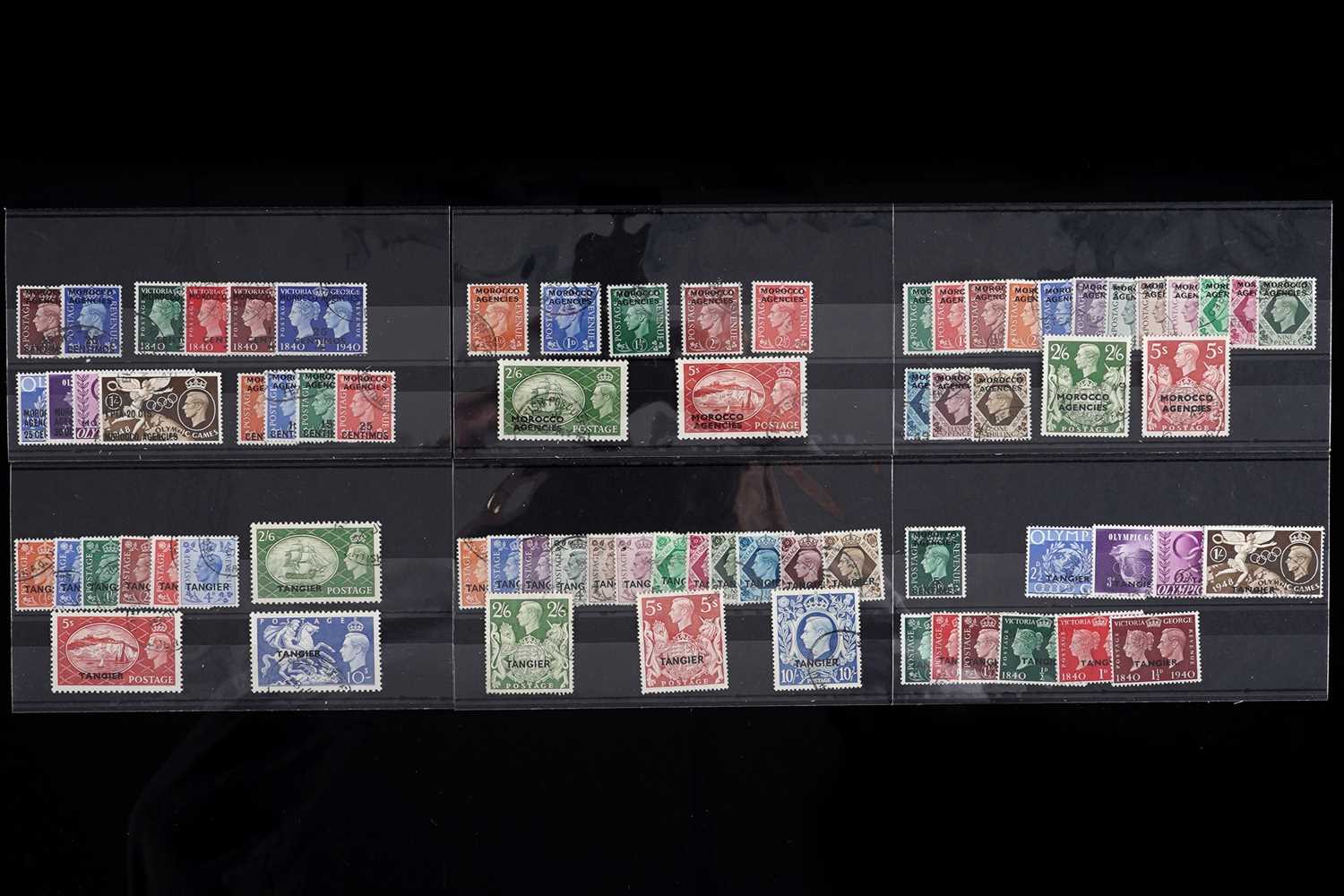 Lot 444 - Commonwealth stamps: Morrocco agencies and states