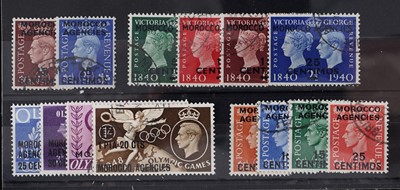 Lot 444 - Commonwealth stamps: Morrocco agencies and states
