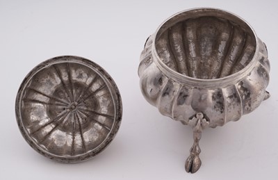 Lot 49 - A mid-18th Century Maltese silver sugar bowl