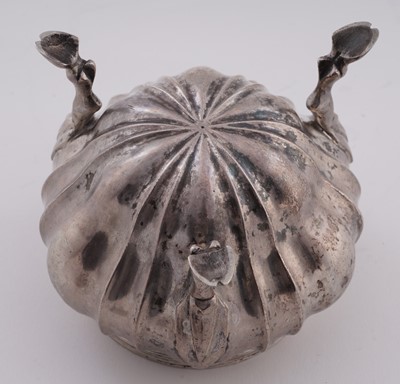 Lot 49 - A mid-18th Century Maltese silver sugar bowl