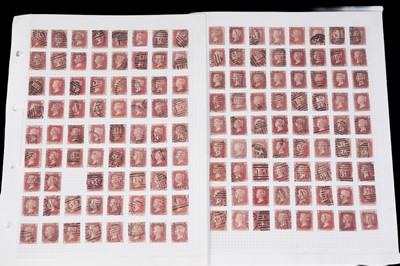 Lot 384 - A selection of Great Britain Queen Victoria penny reds
