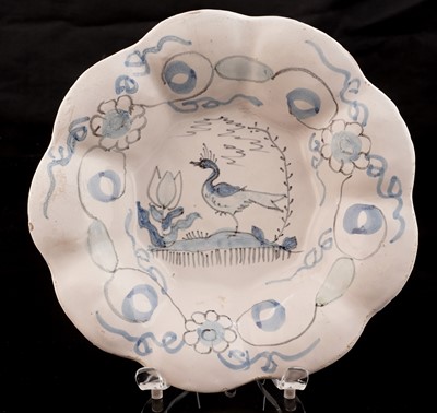 Lot 457 - An 18th Century Dutch Delft dish