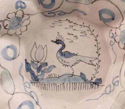 Lot 457 - An 18th Century Dutch Delft dish