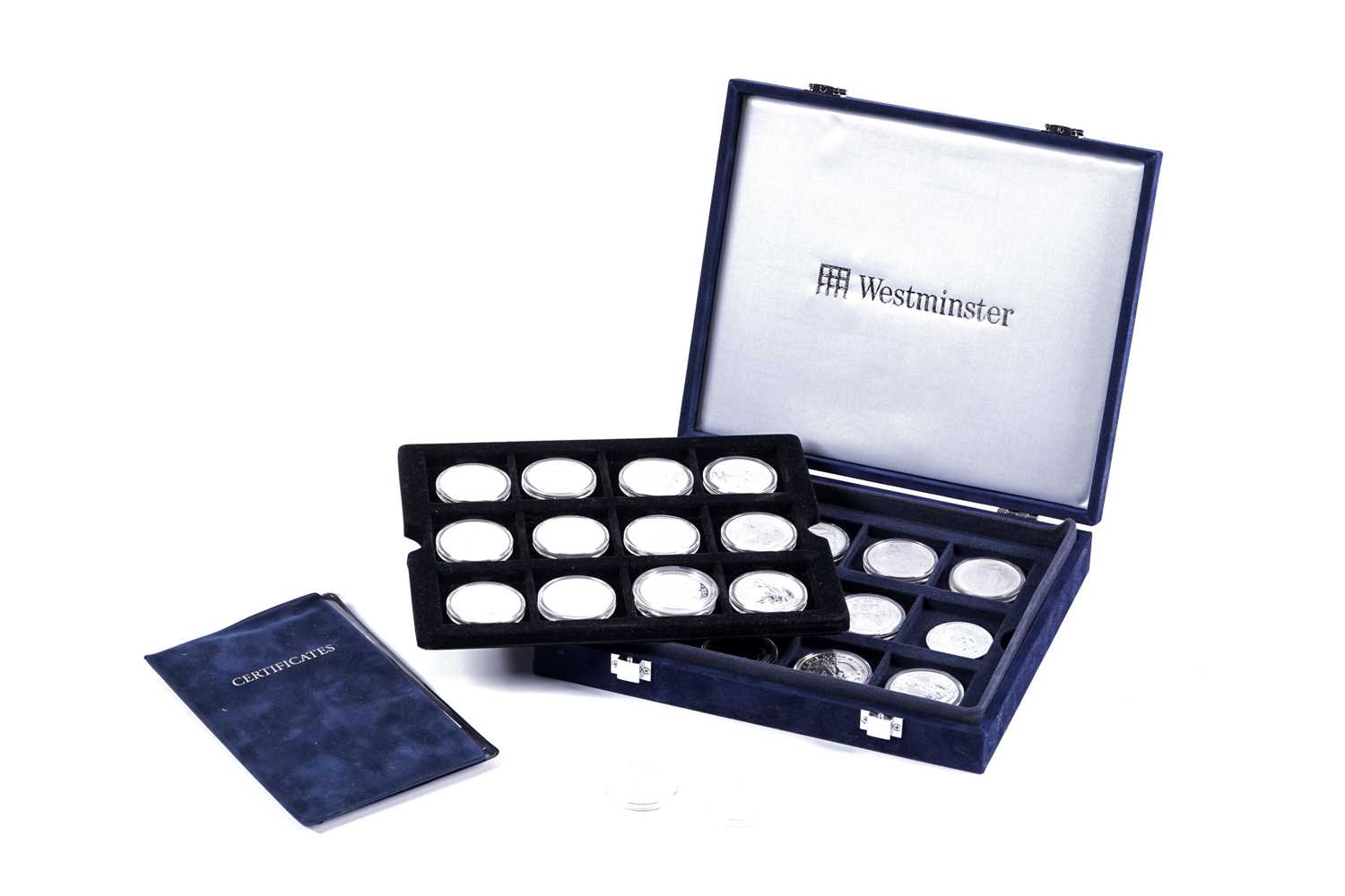 Lot 364 - Twenty-six Queen Elizabeth II silver Britannia 1oz coins