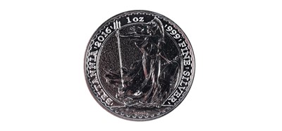 Lot 364 - Twenty-six Queen Elizabeth II silver Britannia 1oz coins