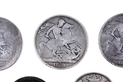Lot 360 - Georgian and other silver coins