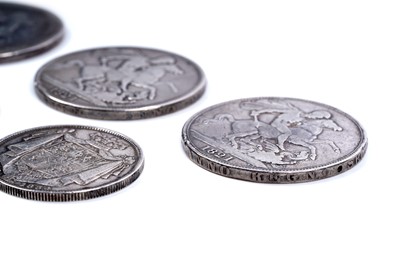 Lot 360 - Georgian and other silver coins