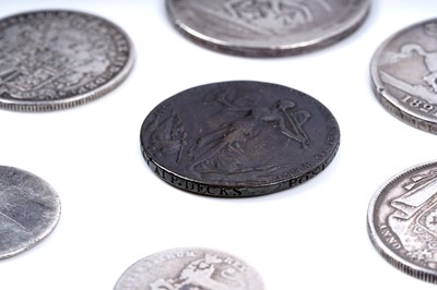 Lot 360 - Georgian and other silver coins