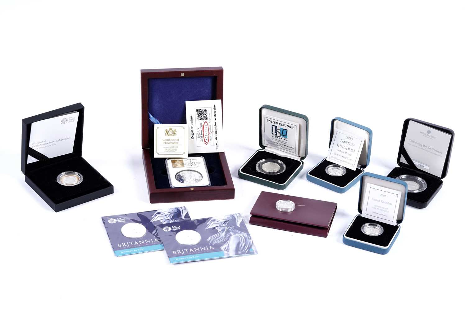 Lot 367 - A selection of United Kingdom Royal Mint silver collectors' coins