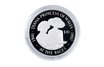Lot 355 - Eleven silver proof coins, Diana Princess of Wales