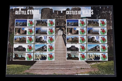 Lot 413 - A selection of Royal Mail 1st class Smilers, and mini-sheets