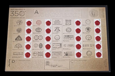 Lot 413 - A selection of Royal Mail 1st class Smilers, and mini-sheets