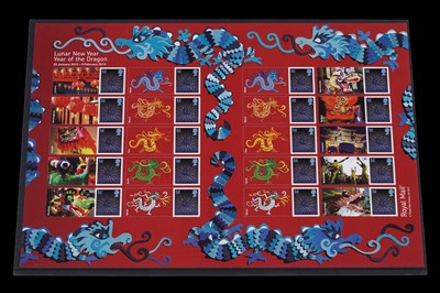 Lot 413 - A selection of Royal Mail 1st class Smilers, and mini-sheets