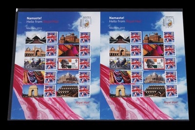 Lot 413 - A selection of Royal Mail 1st class Smilers, and mini-sheets