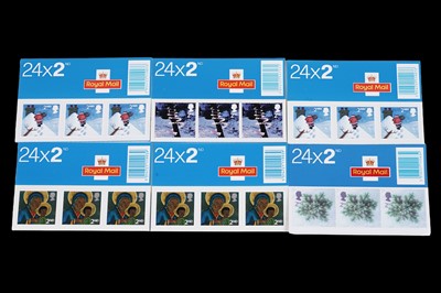 Lot 419 - A large selection of 1st and 2nd class books of stamps