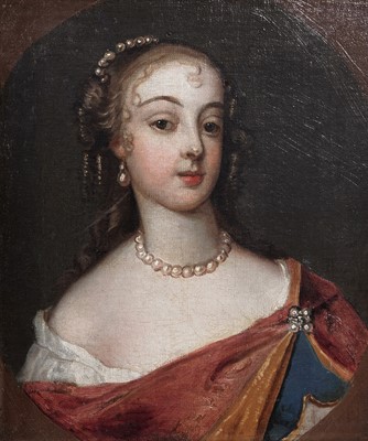 Lot 234 - Manner of Sir Peter Lely - Portrait of Mrs Jane Middleton | oil