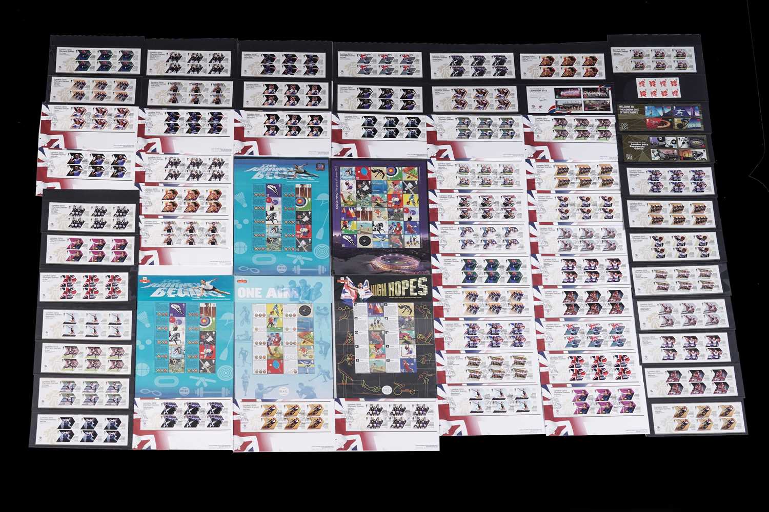 Lot 385 - London 2012 Olympic Games Gold Medal Winners stamps