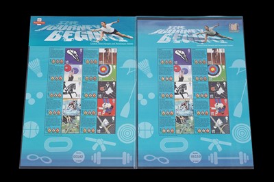 Lot 385 - London 2012 Olympic Games Gold Medal Winners stamps