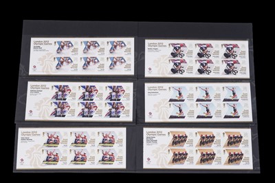 Lot 385 - London 2012 Olympic Games Gold Medal Winners stamps