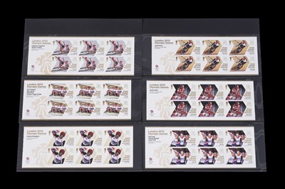 Lot 385 - London 2012 Olympic Games Gold Medal Winners stamps