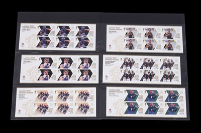 Lot 385 - London 2012 Olympic Games Gold Medal Winners stamps