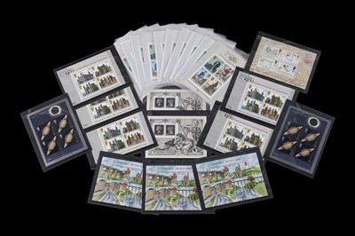 Lot 386 - Great Britain Royal Mail: approximately one hundred mini-sheets