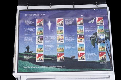 Lot 391 - Great Britain Royal Mail: approximately thirty-seven Smilers sheets
