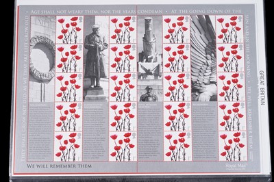 Lot 391 - Great Britain Royal Mail: approximately thirty-seven Smilers sheets