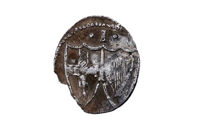 Lot 349 - A Commonwealth halfgroat and penny