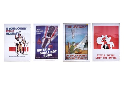 Lot 377 - Second World War propaganda posters