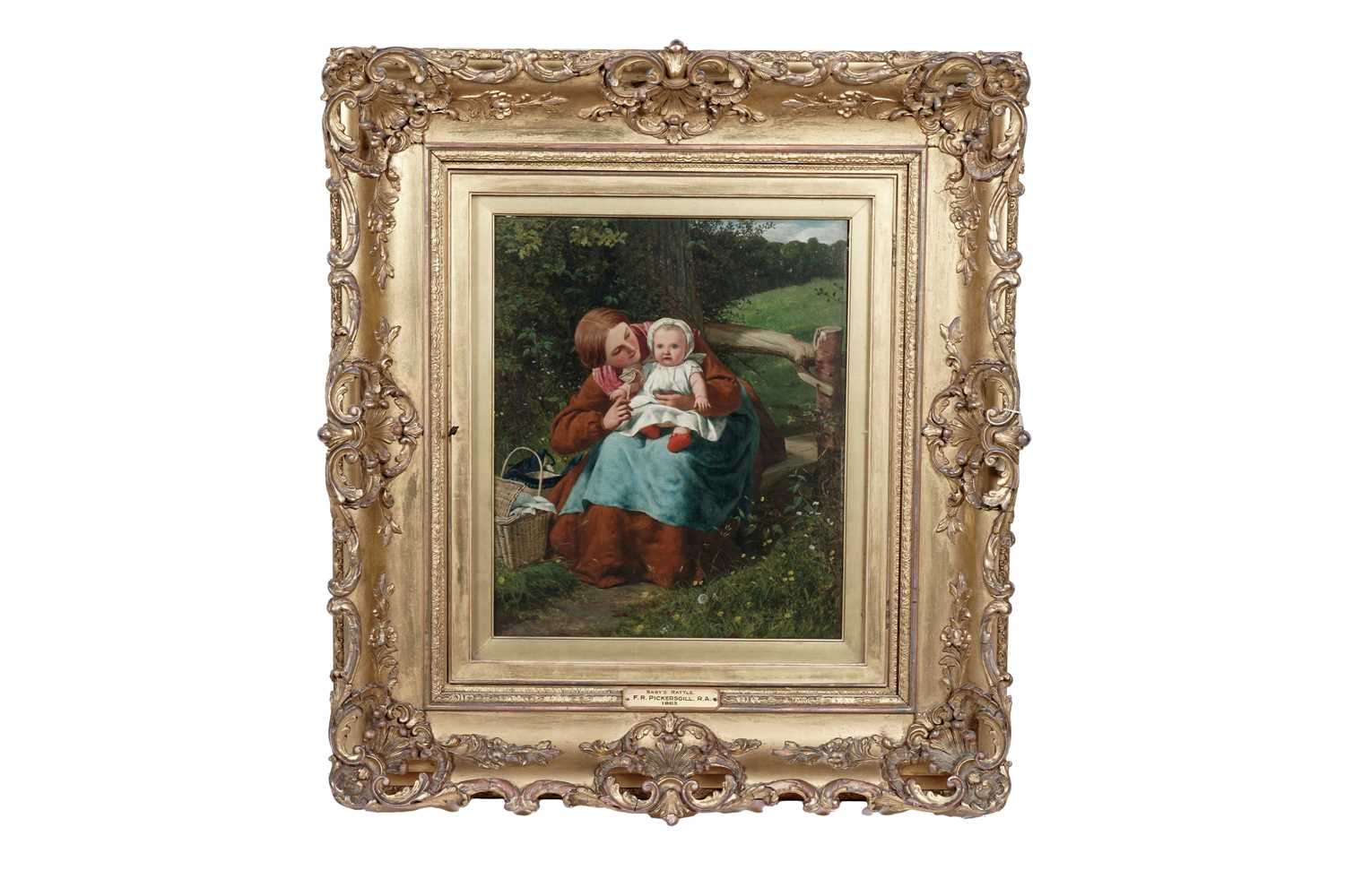 Lot 233 - Frederick Richard Pickersgill - Baby's Rattle | oil