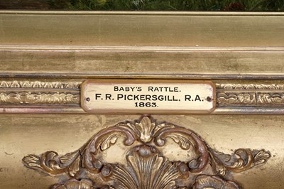 Lot 233 - Frederick Richard Pickersgill - Baby's Rattle | oil