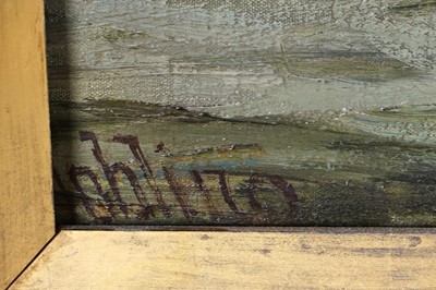 Lot 201 - Robert Jobling - Shipping on the Tyne | oil
