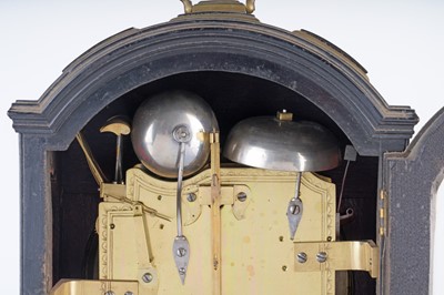Lot 570 - John Thwaites, Clerkenwell, London: a George III brass bound musical bracket clock