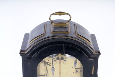 Lot 570 - John Thwaites, Clerkenwell, London: a George III brass bound musical bracket clock